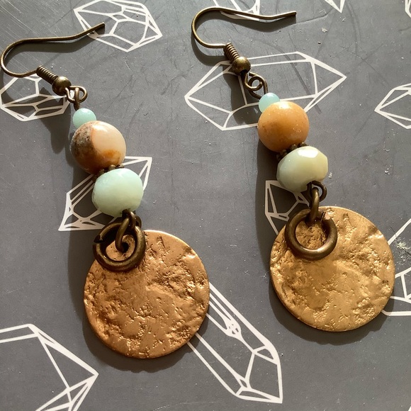 Jewelry - Amazonite Earrings.